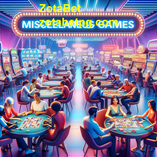Explorando 'Jogos Diversos' no ZotaBet: A Diversão Sem Limites